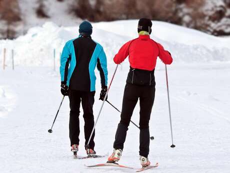 Cross-country skiing lessons with the Bureau Montagne de Passy