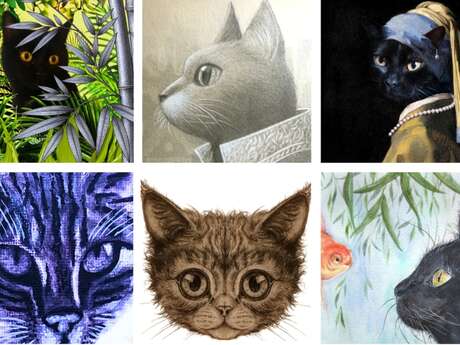 Des Chats ! expo rencontre artistes et ateliers créatifs
