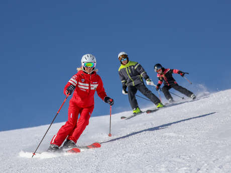 Cours particuliers ski alpin et snowboard - 1h -  haute saison