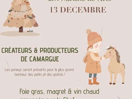 Marché de Noël au Mas de la Fouque