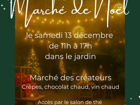 Marché de Noël à L’Heure Bleue