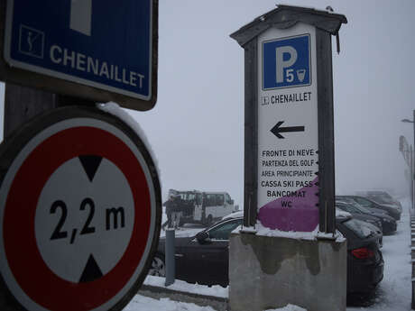 Parking du Chenaillet