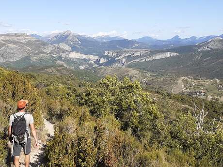 Sentier du Bastidon en aller-retour