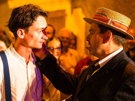 Spectacle Pagnol en déambulation