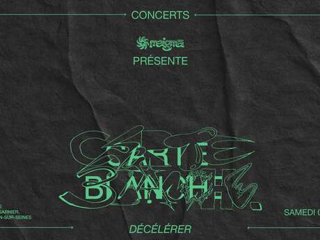 Evènement - Carte Blanche