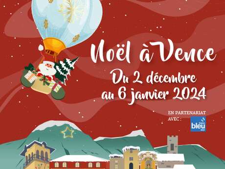 Ouverture du village de Noël à Vence