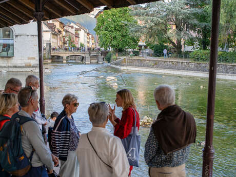 Partez à la découverte des œuvres d’Annecy Paysages le long du Thiou