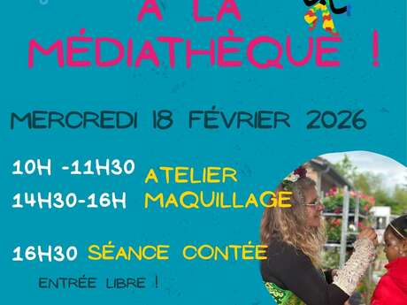 Carnaval à la médiathèque !