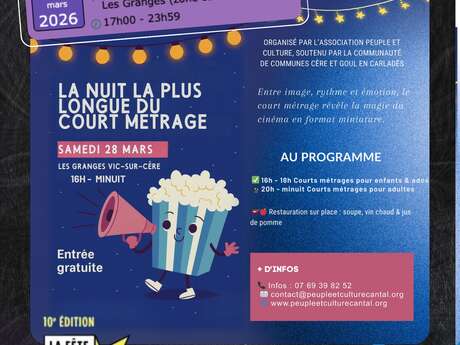 La nuit la plus longue du court-métrage