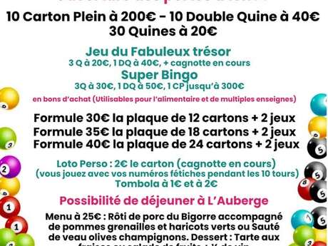 Loto à Villelaure.
