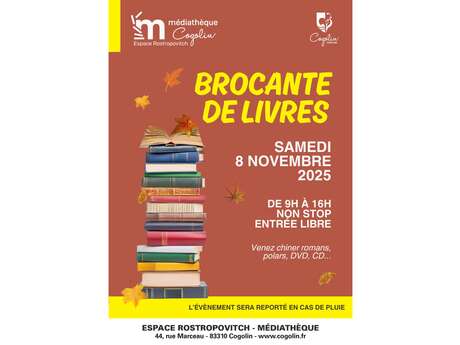 Brocante de livres