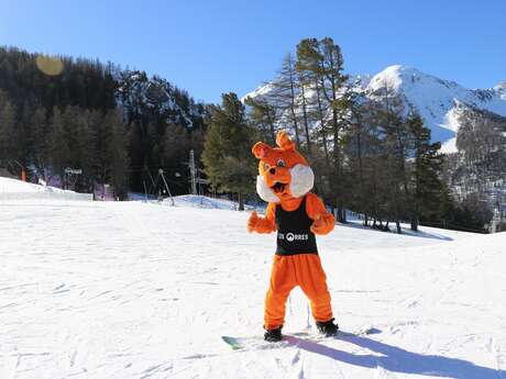 Rencontre avec L'Happy sur les pistes  !