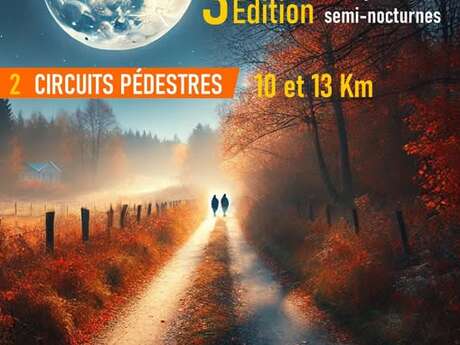 Randonnée d'automne semi-nocturne avec ravito-champêtre