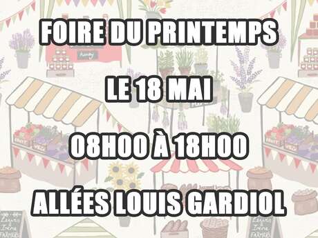 Foire du printemps à Riez