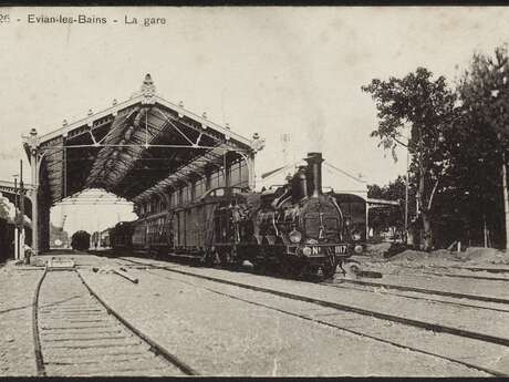 Station en glazen dak