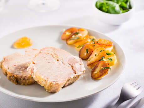 Repas traditionnel Périgourdin