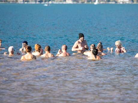 Initiation à la baignade en eau froide