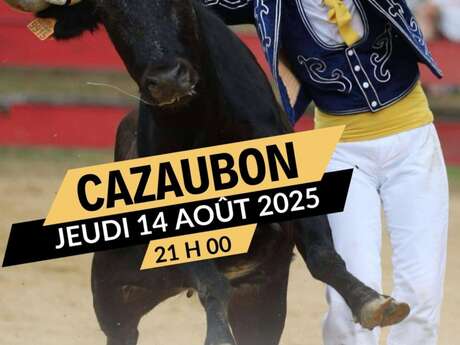 Course landaise à Cazaubon