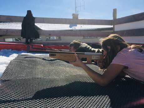 Biathlon laser