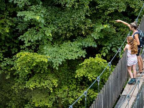 La passerelle du trou de l'enfer