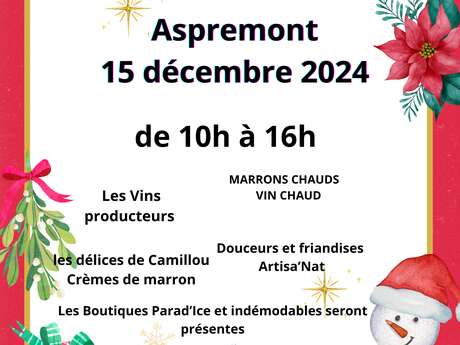 Marché de Noël à Aspremont