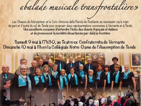 Le train chantant «Balade musicale transfrontalière»