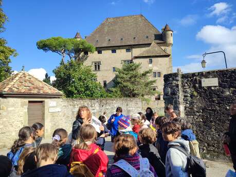 Le village médiéval d'Yvoire et Lac Léman / Groupes d'enfants