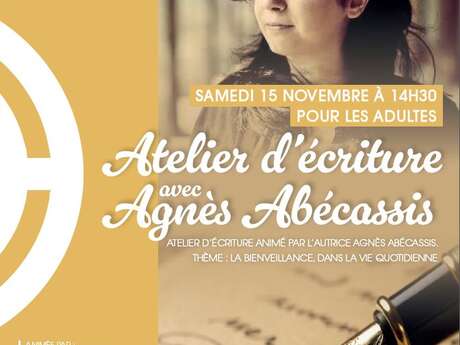 Atelier d'écriture avec Agnès Abécassis
