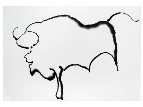 Ausstellung von Frédéric Buchmann "Le poète des cavernes" (Der Höhlenpoet)