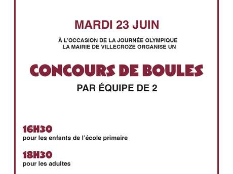 Concours de boules