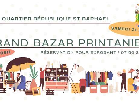 Vide grenier "Grand Bazar Printanier de l'Embouligue"