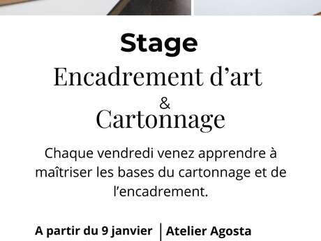 Training course: Art framing and cartonnage