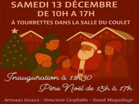 Marché de Noël à Tourrettes