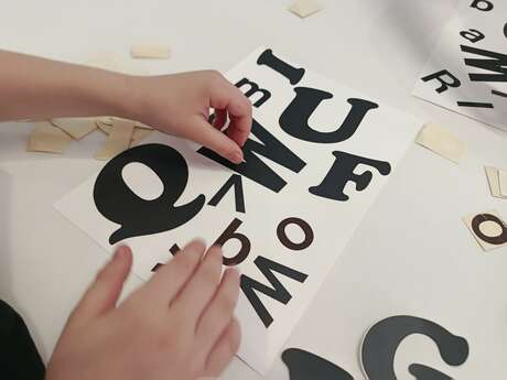 Atelier typographique - POMMECÉ, POMMEVÉ