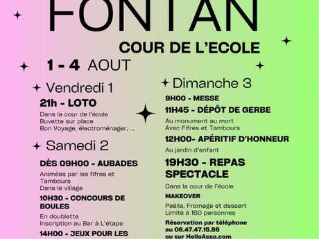 Fontans Festmahl
