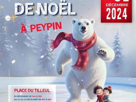 La patinoire de Noël à Peypin