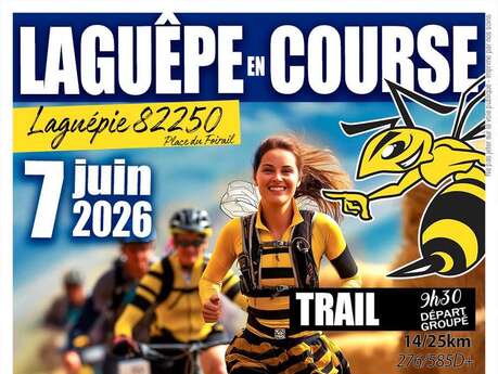 Laguêpe en course