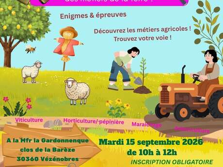Escape game agricole - La Grande Évasion des Métiers de la Terre