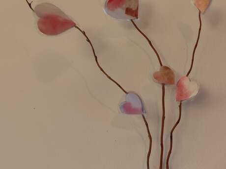 Atelier d'aquarelles pour la Saint-Valentin