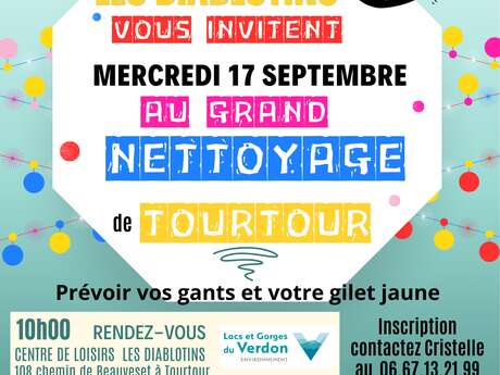 Au grand nettoyage de Tourtour