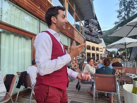 Close-up de Magie Restaurant Le Timberlodge