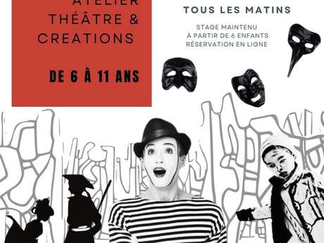 Atelier jeune public Théâtre & créations à La Petite Académie
