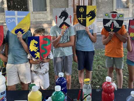 Atelier 6-12 ans : A vos boucliers chevaliers !