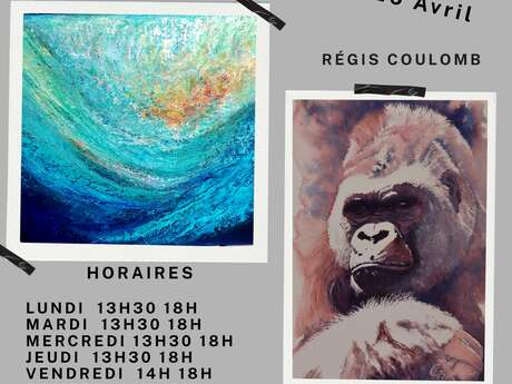 Exposition : Sophie Blanc et Régis Coulomb - Peintures
