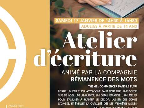 Atelier d'écriture