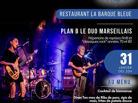 Plan B le duo marseillais - Dîner Concert