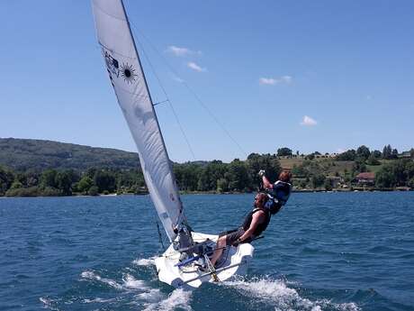 Cours collectifs de voile au YCGC