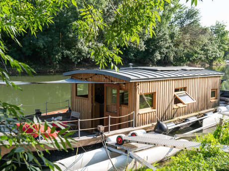Loir Pastille - Toue cabanée