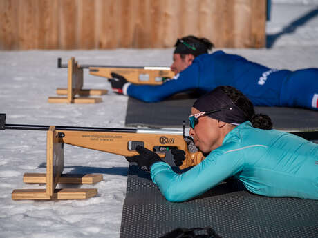 Journée découverte du biathlon
