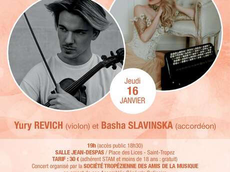 Concert - Yury REVICH et Basha SLAVINSKA